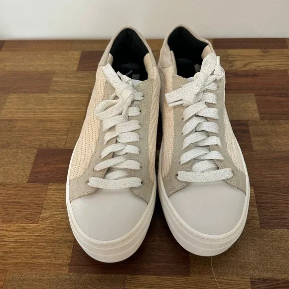 P448 Womens Thea Pachi Platform Sneaker EU 40 NWT $ 298 Lace Up Low Top - Picture 6 of 11